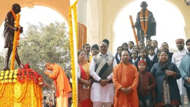 Photo of राष्ट्रपिता महात्मा गांधी की पुण्यतिथि पर सीएम योगी ने दी श्रद्धांजलि