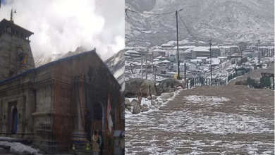 Photo of उत्तराखंड: बर्फ से ढका केदारनाथ…बदरीनाथ, गंगोत्री में भी बर्फबारी