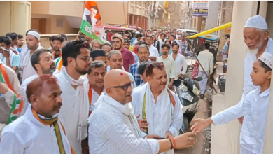 Photo of वाराणसी: अजय राय ने निकाली पदयात्रा, देवस्थलों पर नवाया शीश