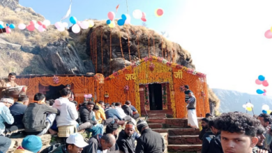 Photo of पंच केदार में चतुर्थ केदार रुद्रनाथ मंदिर के कपाट खुले